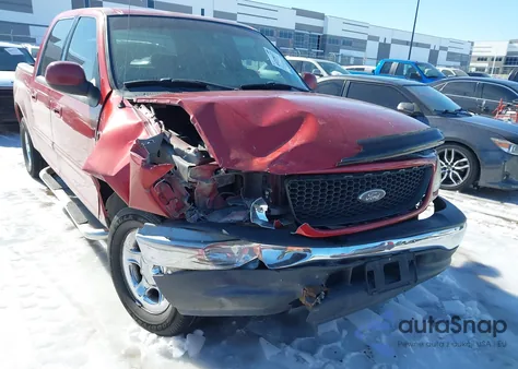 2002 Ford F-150 Lariat/Xlt z USA, uszkodzony, nr VIN 1FTRW07602KC45761